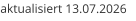 aktualisiert 13.07.2026